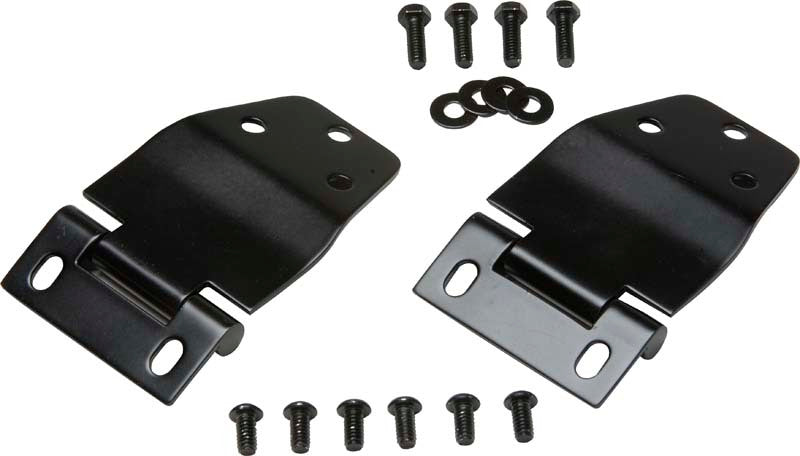 Kentrol 77-86 Jeep CJ7 Hardtop Liftgate Hinge Pair - Powdercoat Black - Roofs & Roof Accessories