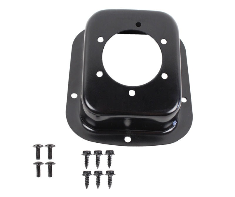 Kentrol 78-95 Jeep CJ/Wrangler YJ Gas Filler Neck - Powdercoat Black - Fabrication
