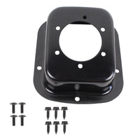 Kentrol 78-95 Jeep CJ/Wrangler YJ Gas Filler Neck - Powdercoat Black - Fabrication