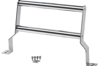 Kentrol 87 06 Jeep Wrangler TJ/YJ Grill Guard Polished Silver Bumpers Grilles & Guards
