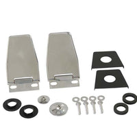 Kentrol 87 06 Jeep Wrangler TJ/YJ Hardtop Liftgate Hinge Pair Polished Silver Roofs & Roof Accessories