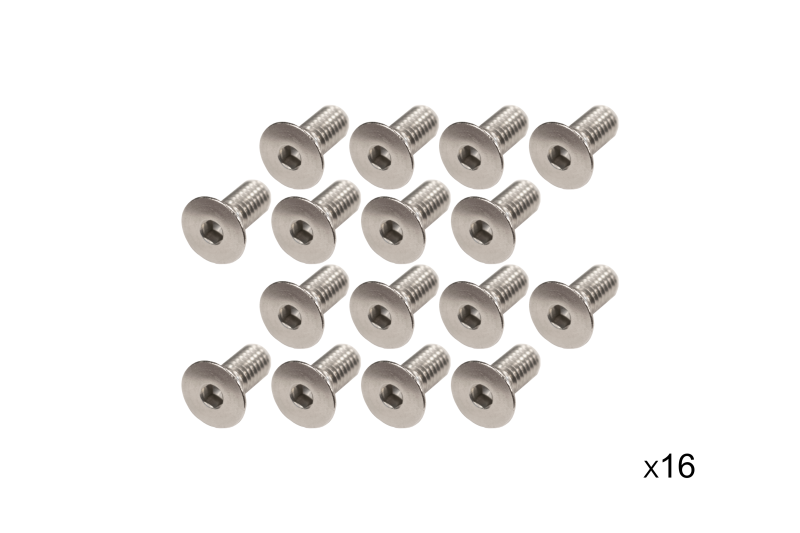 Kentrol 87 95 Jeep Wrangler YJ Windshield Bolts 16 Pack Stainless Exterior Styling