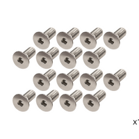 Kentrol 87 95 Jeep Wrangler YJ Windshield Bolts 16 Pack Stainless Exterior Styling