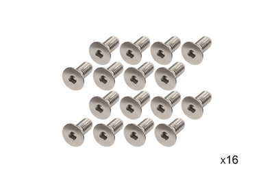 Kentrol 87 95 Jeep Wrangler YJ Windshield Bolts 16 Pack Stainless Exterior Styling