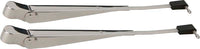 Kentrol 87 95 Jeep Wrangler YJ Windshield Wiper Arms Pair Polished Silver Exterior Styling