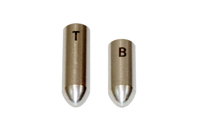 Kentrol 97 18 Jeep Wrangler TJ/JK Door Alignment Pins Polished Silver Exterior Styling