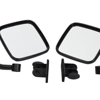 Kentrol 97 18 Jeep Wrangler TJ/JK E Z Detach Mirrors Pair Textured Black Exterior Styling