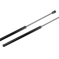 Kentrol Jeep Hoold Lift Support Black Painted Steel Exterior Styling