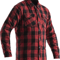 Rst Kevlar Lumberjack Ce Shirt Blue/grey Check 3xl - Grey / X-Small