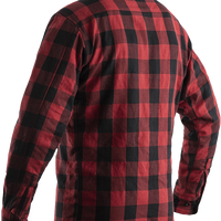 Rst Kevlar Lumberjack Ce Shirt Blue/grey Check 3xl - Grey / X-Small
