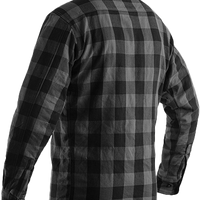 Rst Kevlar Lumberjack Ce Shirt Blue/grey Check 3xl - Grey / X-Small