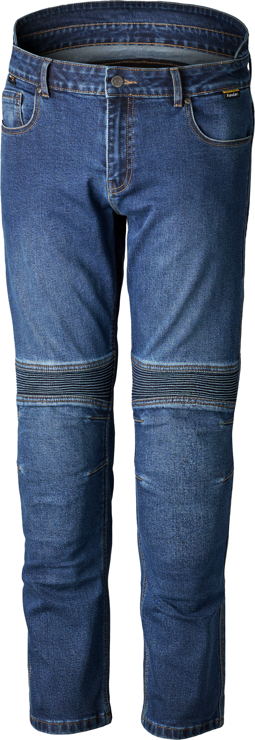 Rst Kevlar Tech Pro Ce Jean Mid Blue Denim Textile 4xl - US 40