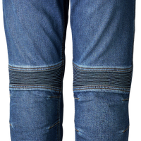 Rst Kevlar Tech Pro Ce Sl Jean Mid Blue Denim Textile 5xl - Black / US 40