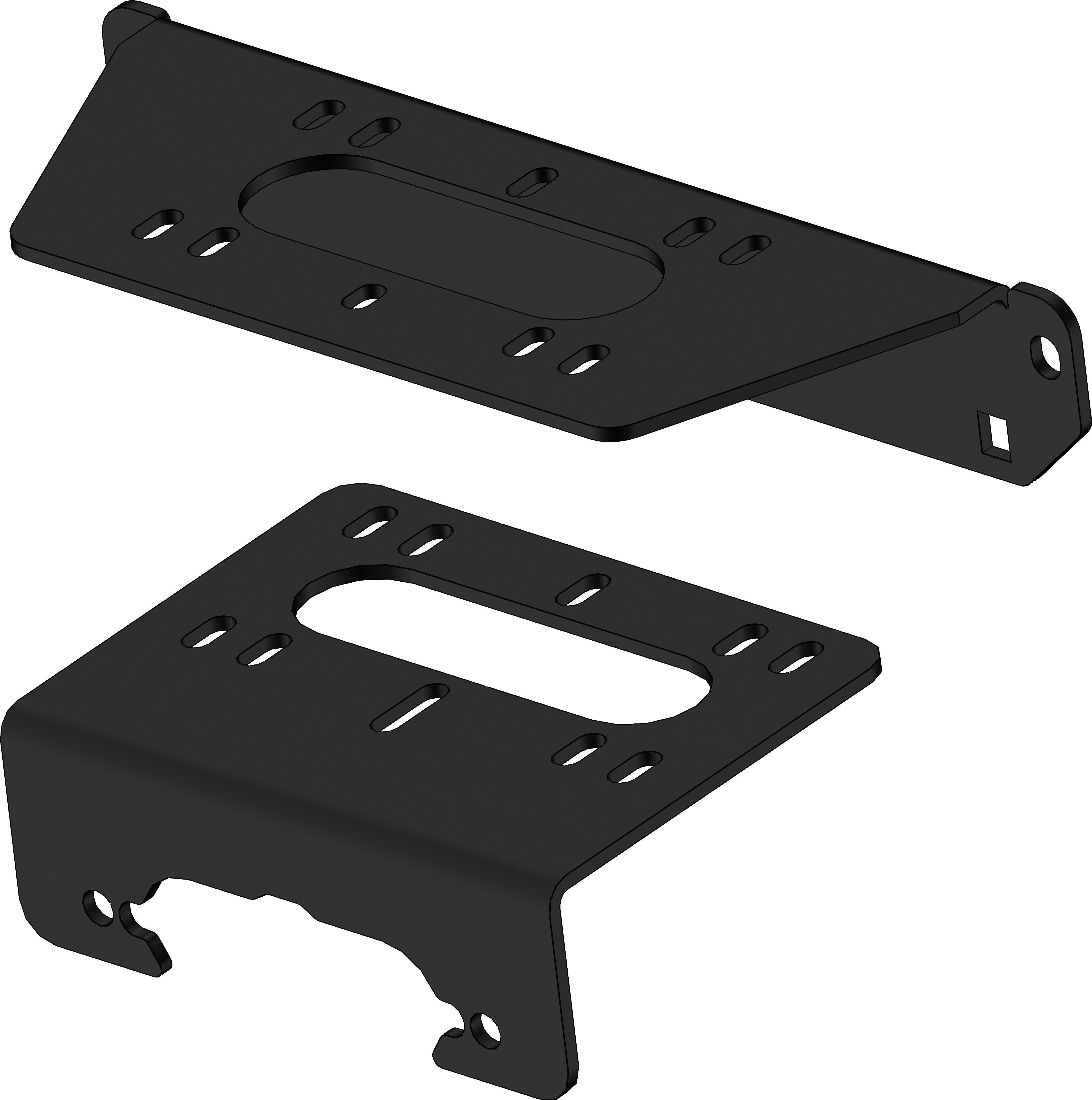KFI Kfi Winch Mount - Mounts/Brackets