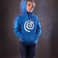 Alpinestars Kids Mantra Hoodie Bright Blue Xl - Black / Large - Bicycle Collection