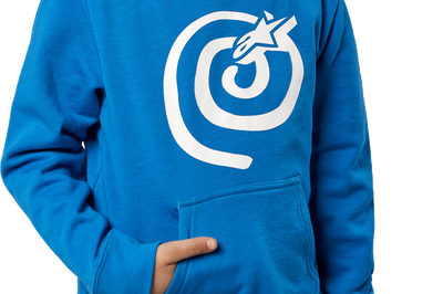Alpinestars Kids Mantra Hoodie Bright Blue Xl - Bicycle Collection