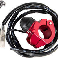 Fire Power Kill Switch Single Bolt Clamp Red - Black - Offroad Collection