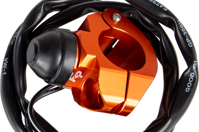 Fire Power Kill Switch Single Bolt Clamp Red - Orange - Offroad Collection