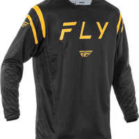 Fly Racing Kinetic Center Jersey Red/black Xl - Black/Gold / 2X-Large