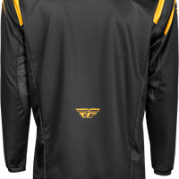 Fly Racing Kinetic Center Jersey Red/black Xl - Black/Gold / 2X-Large