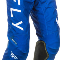 FLY RACING Kinetic Center Pants Ca/Ny Navy/White Sz 34