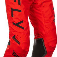 FLY RACING Kinetic Center Pants Ca/Ny Red/Black Sz 30