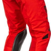 FLY RACING Kinetic Center Pants Ca/Ny Red/Black Sz 30
