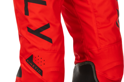Fly Racing Kinetic Center Pants Red/black Sz 42