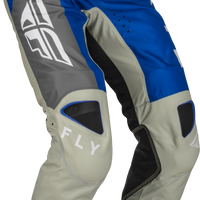 FLY RACING Kinetic Jet Pants Blue/Grey/White Sz 38