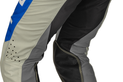 FLY RACING Kinetic Jet Pants Blue/Grey/White Sz 38