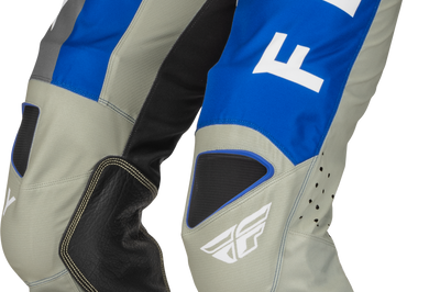 FLY RACING Kinetic Jet Pants Blue/Grey/White Sz 38