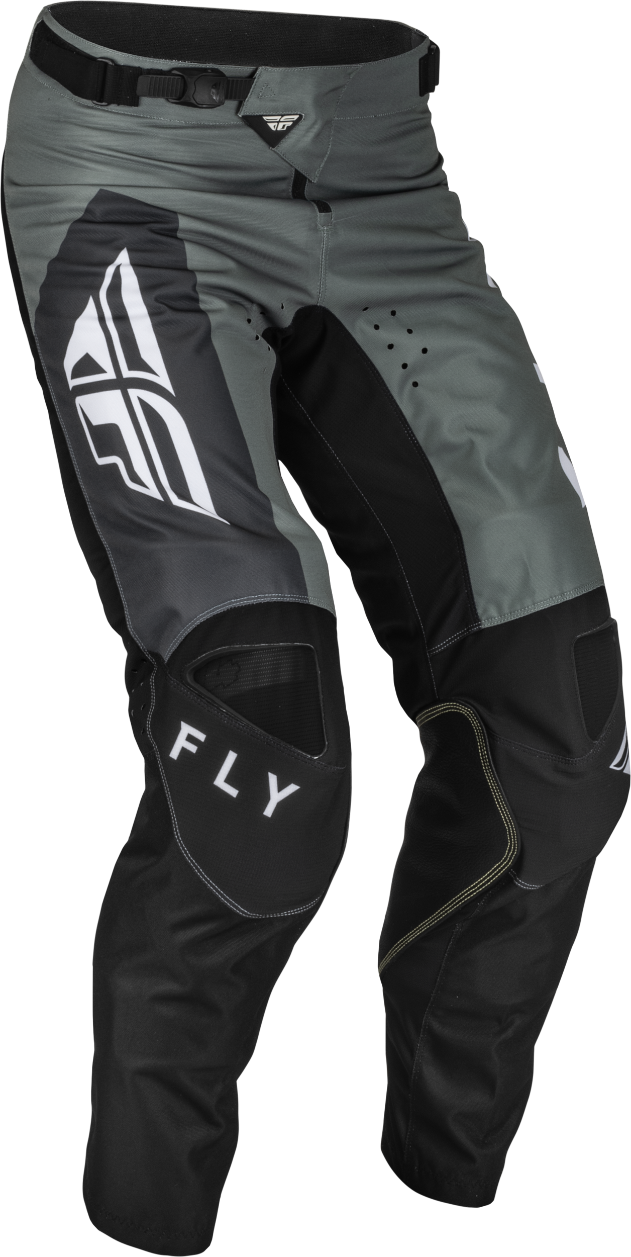 FLY RACING Kinetic Jet Pants Grey/Dark Grey/Black Sz 28
