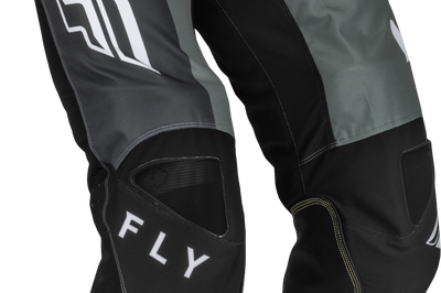 FLY RACING Kinetic Jet Pants Grey/Dark Grey/Black Sz 28