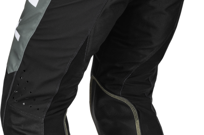 FLY RACING Kinetic Jet Pants Grey/Dark Grey/Black Sz 28