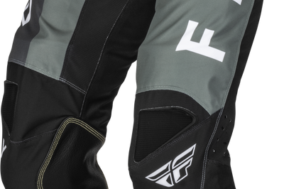 FLY RACING Kinetic Jet Pants Grey/Dark Grey/Black Sz 28