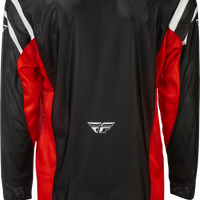 FLY RACING Kinetic Mesh Center Jersey Black/White/Red 2x