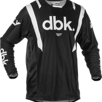 FLY RACING Kinetic Mesh Dbk Jersey Black/White Xl