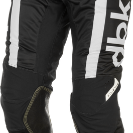 FLY RACING Kinetic Mesh Dbk Pants Black/White Sz 38