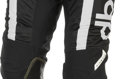 FLY RACING Kinetic Mesh Dbk Pants Black/White Sz 38