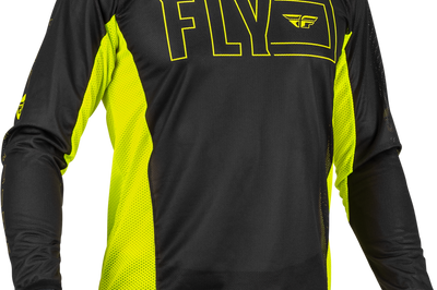 FLY RACING Kinetic Mesh Jersey Hi Vis/Black Sm - Jerseys