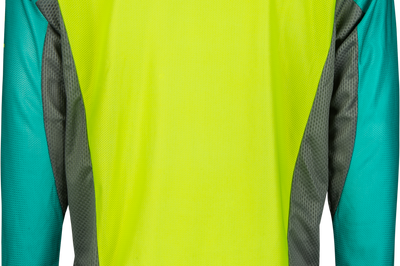 Fly Racing Kinetic Mesh Kore Jersey Hi-vis/teal/grey Xl - Apparel Collection