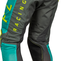Fly Racing Kinetic Mesh Kore Pants Hi-vis/teal/grey Sz 40 - Hi-Vis Yellow/Teal/Grey / US 28 - Apparel Collection