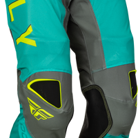 Fly Racing Kinetic Mesh Kore Pants Hi-vis/teal/grey Sz 40 - Hi-Vis Yellow/Teal/Grey / US 28 - Apparel Collection