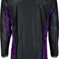 Fly Racing Kinetic Mesh Rave Jersey Red/black/mint Xl - Black/Purple/Silver / 2X-Large - Apparel Collection