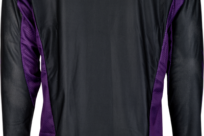 Fly Racing Kinetic Mesh Rave Jersey Red/black/mint Xl - Apparel Collection