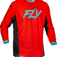 Fly Racing Kinetic Mesh Rave Jersey Red/black/mint Xl - Black/Purple/Silver / 2X-Large - Apparel Collection
