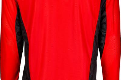 Fly Racing Kinetic Mesh Rave Jersey Red/black/mint Xl - Apparel Collection