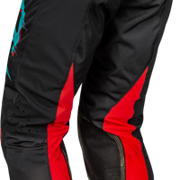 Fly Racing Kinetic Mesh Rave Pants Red/black/mint Sz 40 - Black/Purple/Silver / US 30 - Apparel Collection