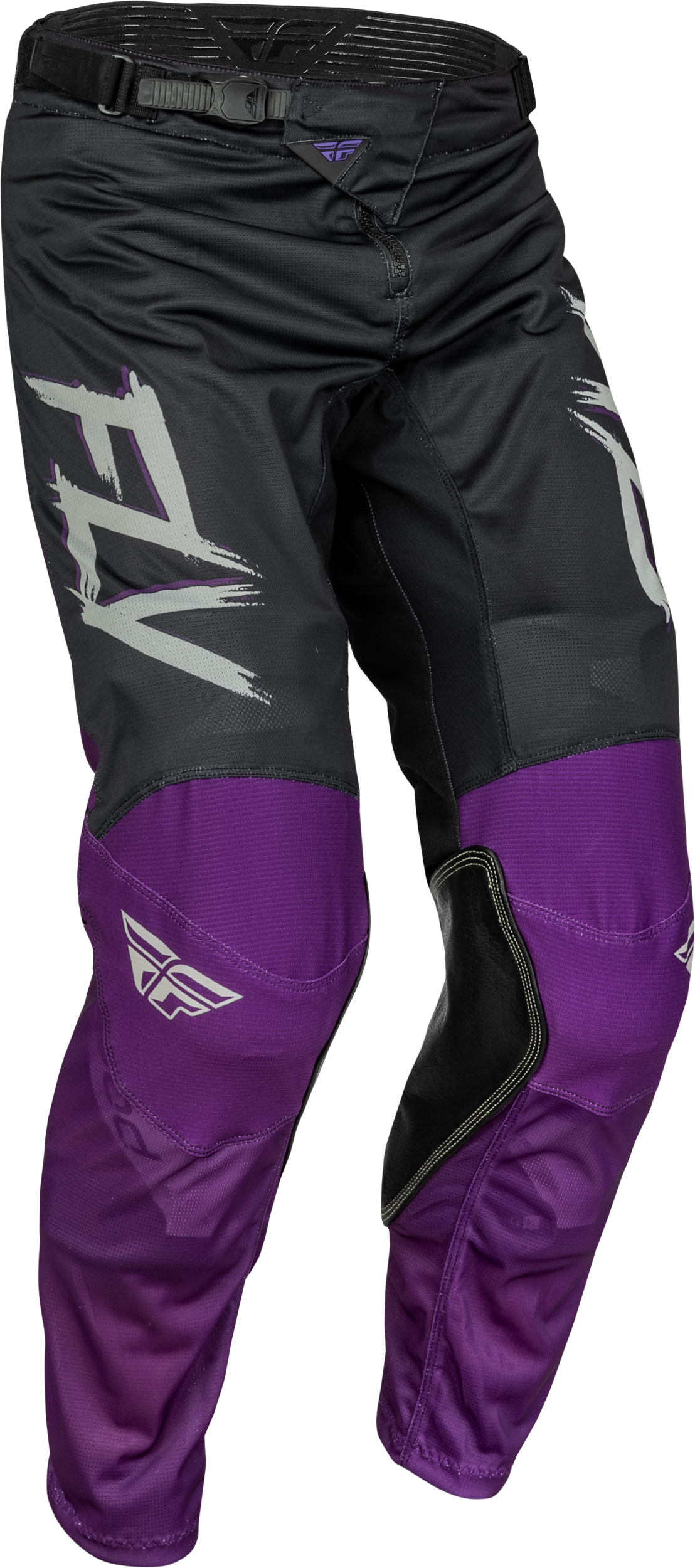 Fly Racing Kinetic Mesh Rave Pants Red/black/mint Sz 40 - Black/Purple/Silver / US 30 - Apparel Collection