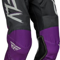 Fly Racing Kinetic Mesh Rave Pants Red/black/mint Sz 40 - Black/Purple/Silver / US 30 - Apparel Collection